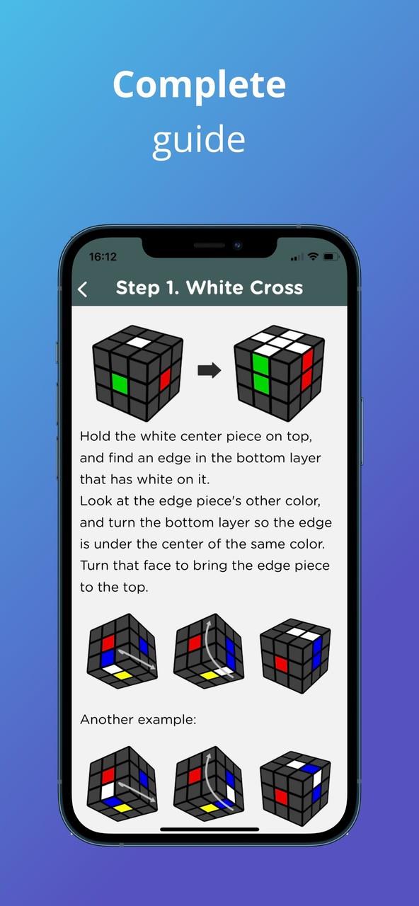 Rubik Cube: Solver and Guide Captura de pantalla 4