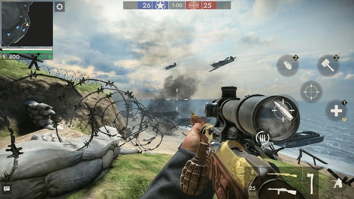 World War Heroes: WW2 FPS ภาพหน้าจอ 1