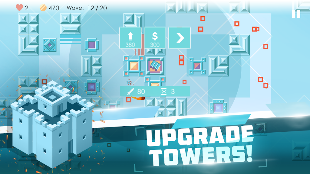 Mini TD 2: Relax Tower Defense Screenshot 2