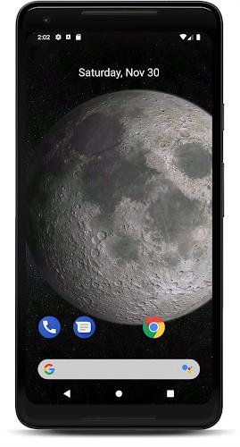 Moon 3D Live Wallpaper ဖန်သားပြင်ဓာတ်ပုံ 3