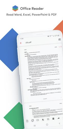 Office Reader - PDF,Word,Excel Ảnh chụp màn hình 1