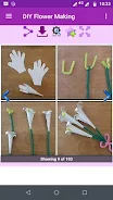 DIY Flower Making Captura de pantalla 1