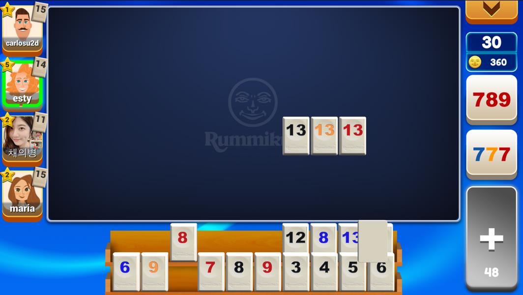 Rummikub Ekran Görüntüsü 2