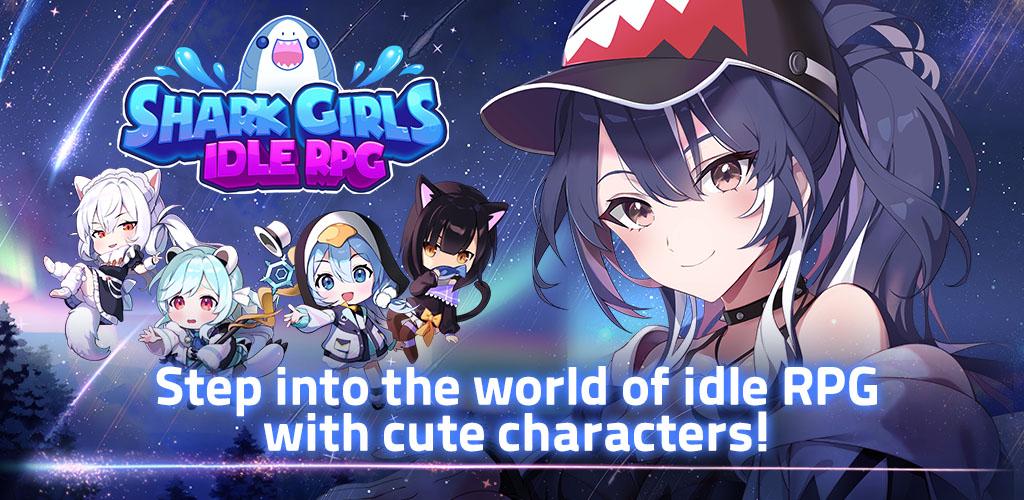 SHARK GIRLS : IDLE RPG Mod ภาพหน้าจอ 1