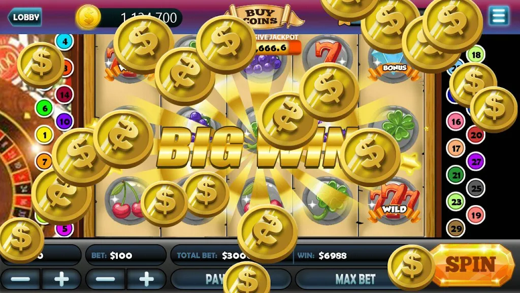 Lucky 777 Slots Vegas Capture d'écran 3