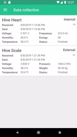 Bee Hive Monitoring Gateway Captura de tela 2