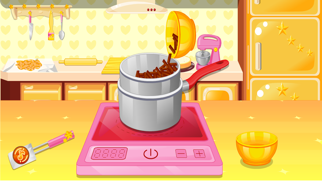 cook cake games hazelnut Скриншот 3