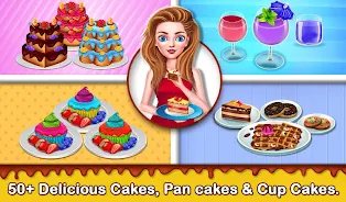 Cake Shop Pastries & Waffles स्क्रीनशॉट 4