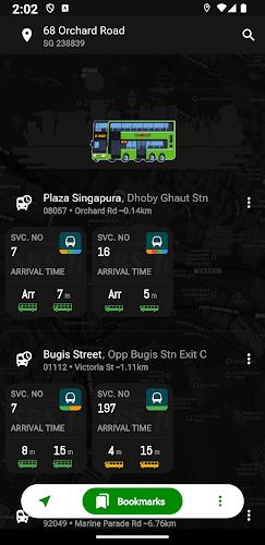 SG Bus Arrival Times ဖန်သားပြင်ဓာတ်ပုံ 2