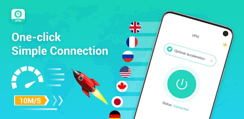 VPN - Fast & Unlimited VPN Tangkapan skrin 2