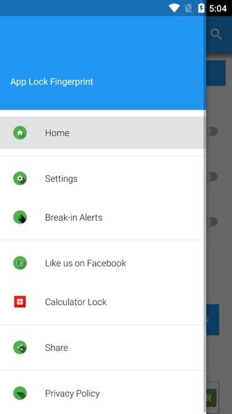 Fingerprint App Lock Captura de tela 3