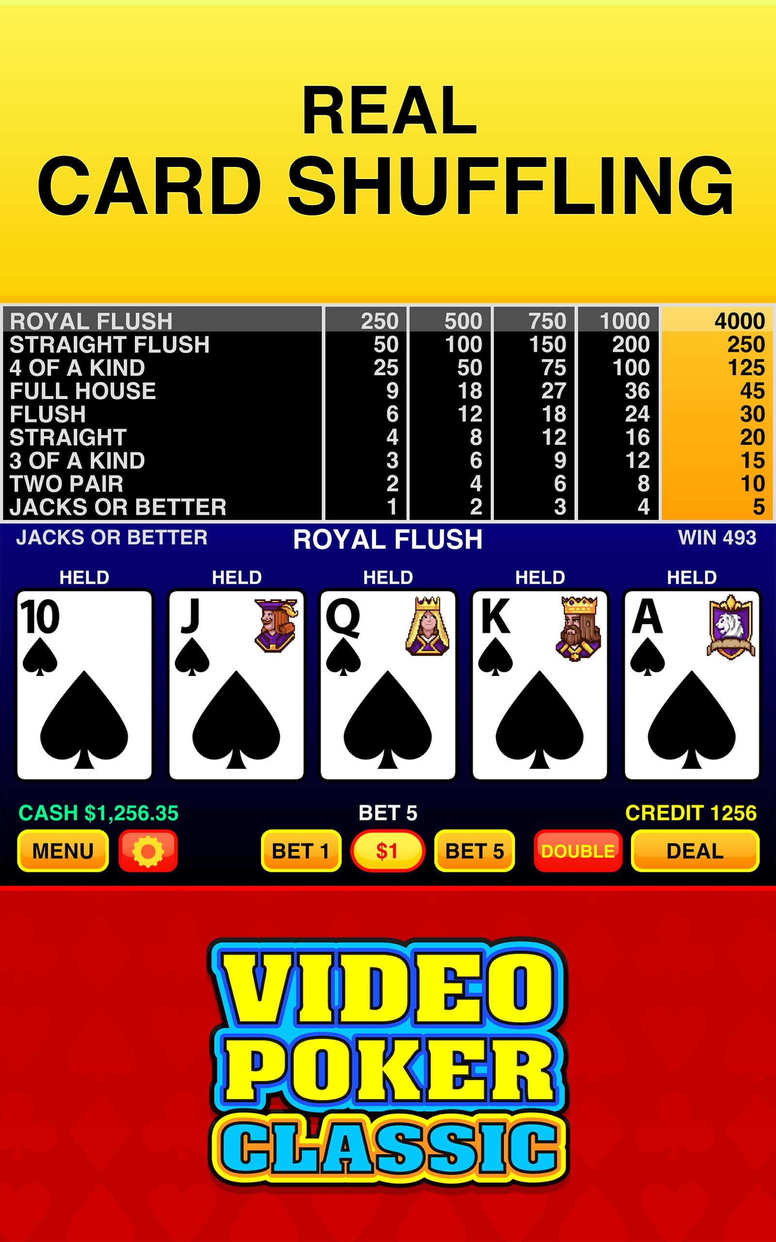 Video Poker Classic ® Captura de pantalla 3