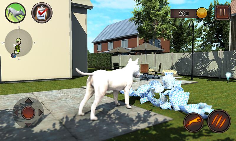 Bull Terier Dog Simulator Ekran Görüntüsü 3