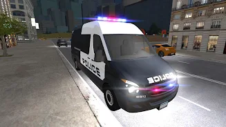 American Police Van Driving Screenshot 3