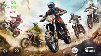 Motocross Beach Bike Games 3D Скриншот 1