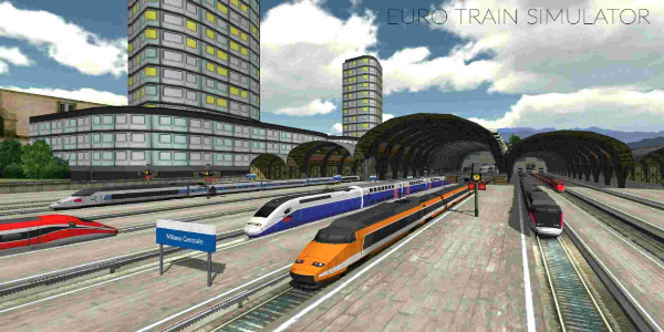 Euro Train Simulator 2 ဖန်သားပြင်ဓာတ်ပုံ 1