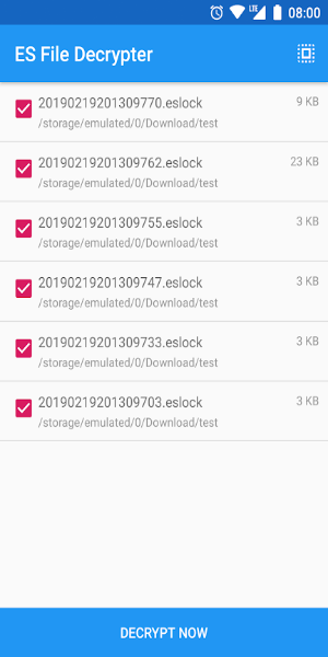 ES File Decrypter Screenshot 2
