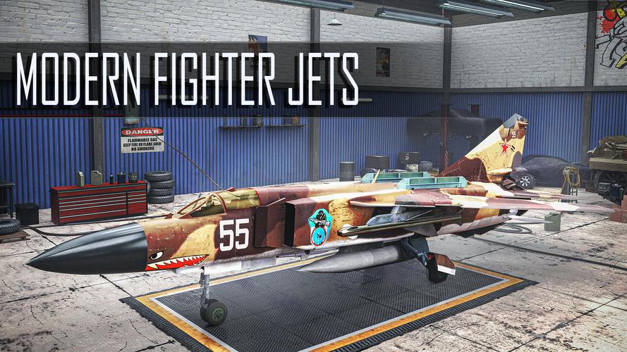 Jet Fighter: Sky Combat 3D স্ক্রিনশট 3