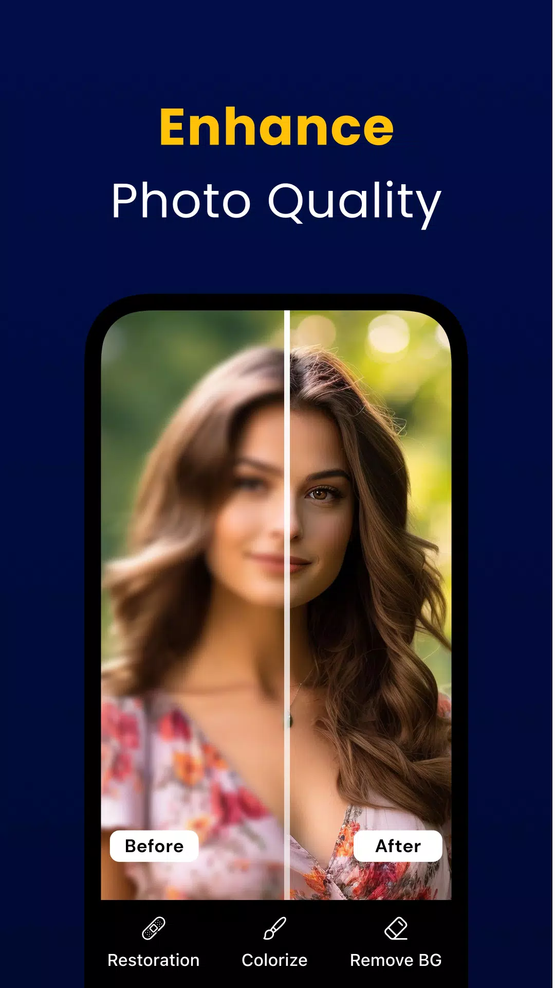 Ai Photo Enhancer Improve Pic Captura de pantalla 2