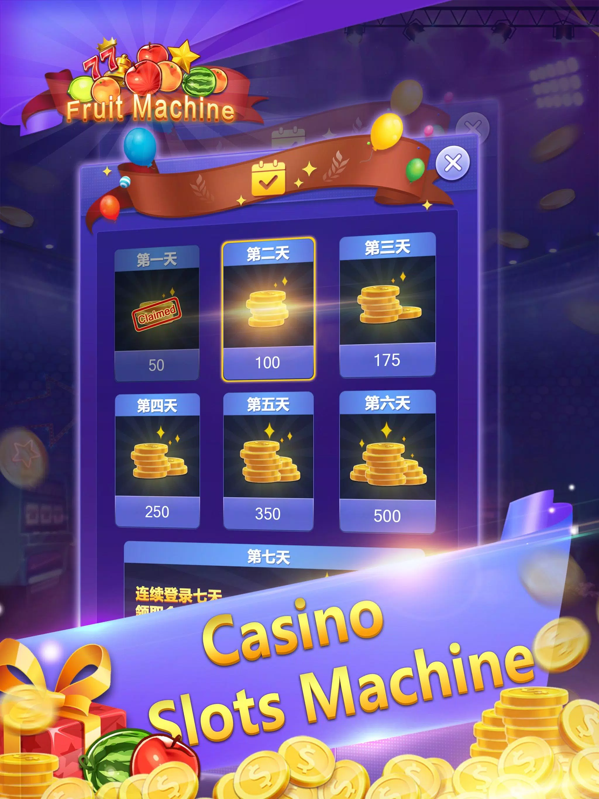 Fruit Machine - Mario Slots Schermafbeelding 2