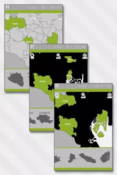 E. Learning Tokyo Map Puzzle スクリーンショット 2