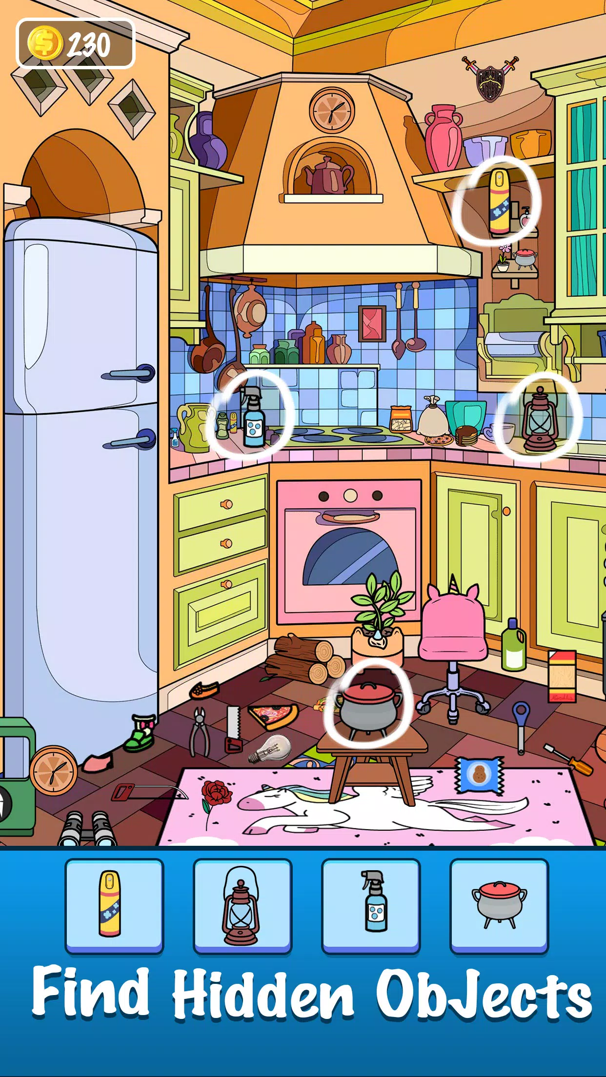 Find Tidy Hidden Objects Game স্ক্রিনশট 1