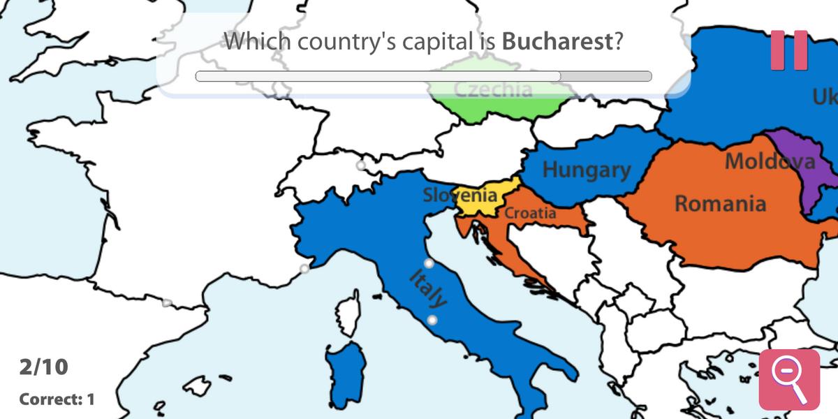 StudyGe－Geografia mundial quiz Captura de tela 2