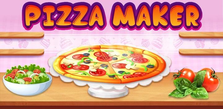 Pizza Maker Pizza Cooking Game ဖန်သားပြင်ဓာတ်ပုံ 1