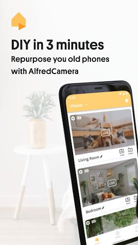 AlfredCamera Home Security app Zrzut ekranu 1