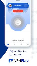 VPN FLARE - SECURE & FAST VPN ภาพหน้าจอ 2
