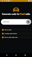 Ford radio code generator Screenshot 3