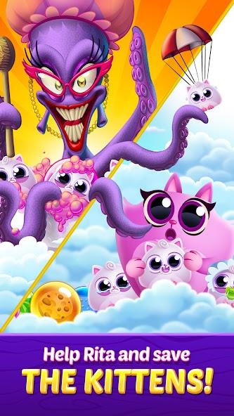 Cookie Cats Pop - Bubble Pop Mod Скриншот 2