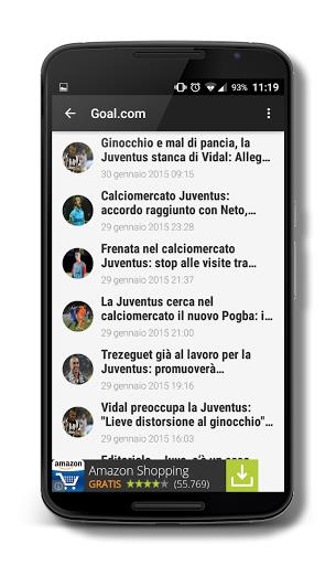 Bianconeri News - Unoff App Zrzut ekranu 3