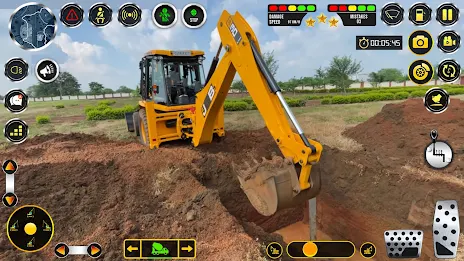 Snow Excavator Construction 3D স্ক্রিনশট 1