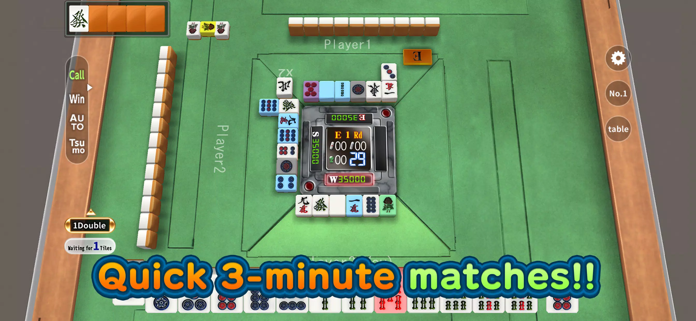 Three-Minute Mahjong Quest Tangkapan skrin 2