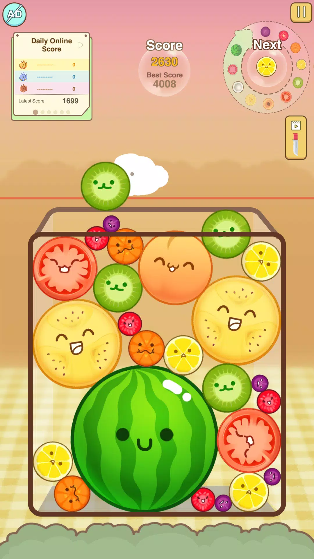 Watermelon Merge Game应用截图第1张