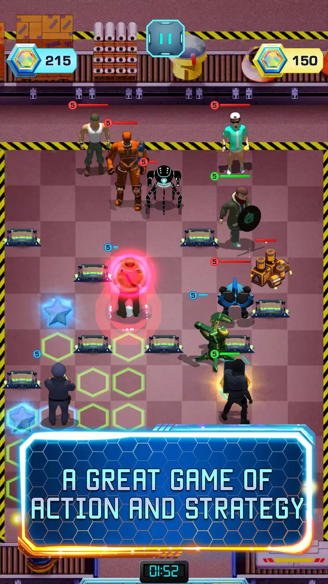 Robot City Clash Tangkapan skrin 4