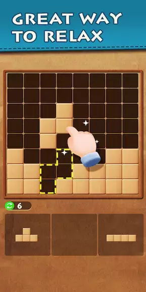 Wood Block Puzzle Classic Game スクリーンショット 2