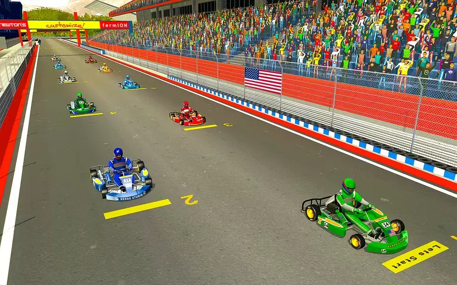 Schermata Go Kart Racing Games 3D Stunt 4