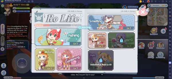 Mastering Life Skills in Ragnarok X: Gardening, Mining, Fishing Unveiled