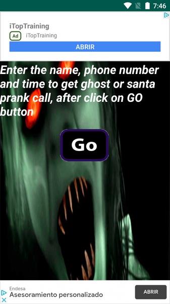 Ghost call prank Captura de pantalla 4