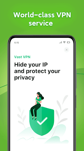 Vast VPN - Secure VPN Proxy Captura de tela 1