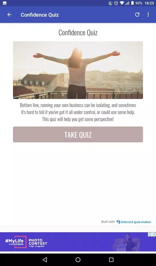 Self Improvement Quiz Screenshot 3