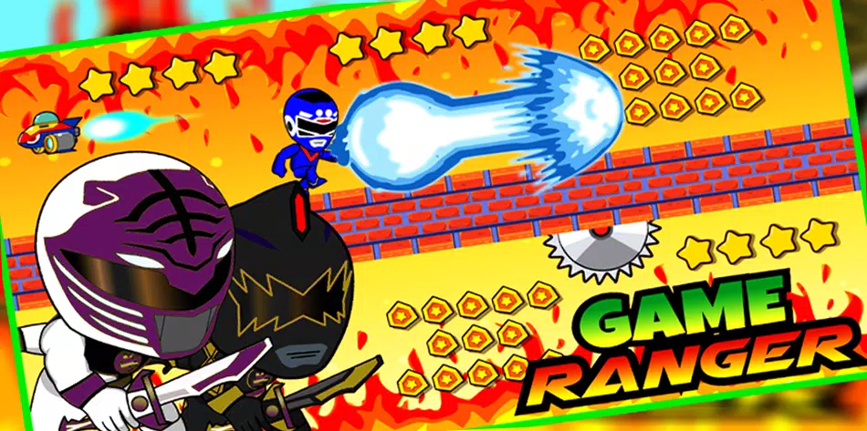 Superheroes Dino Rangers Dash スクリーンショット 1