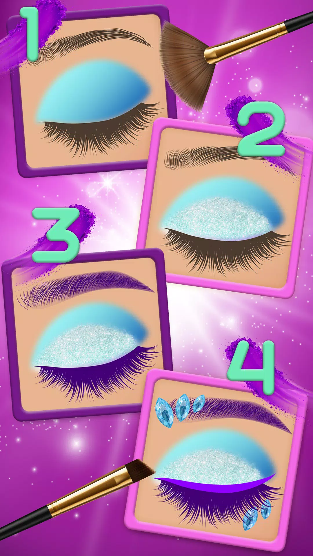 Eye makeup for girls应用截图第4张