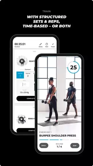 Gymshark Training: Fitness App Captura de tela 3