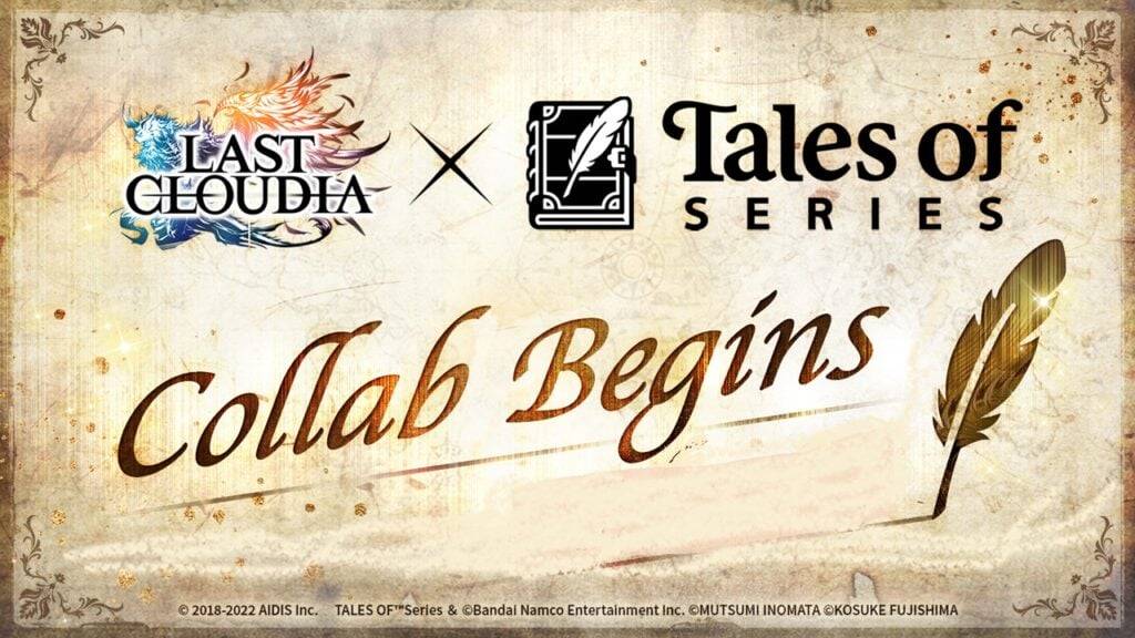 Last Cloudia는 The Tales of Series와 두 번째 콜라 보도