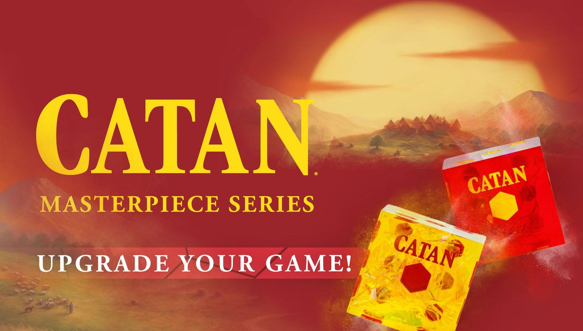 KickstarterのCatan Masterpiece＆Upgrade Boardゲームをバックします