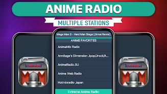 Anime Radio Favorites स्क्रीनशॉट 1