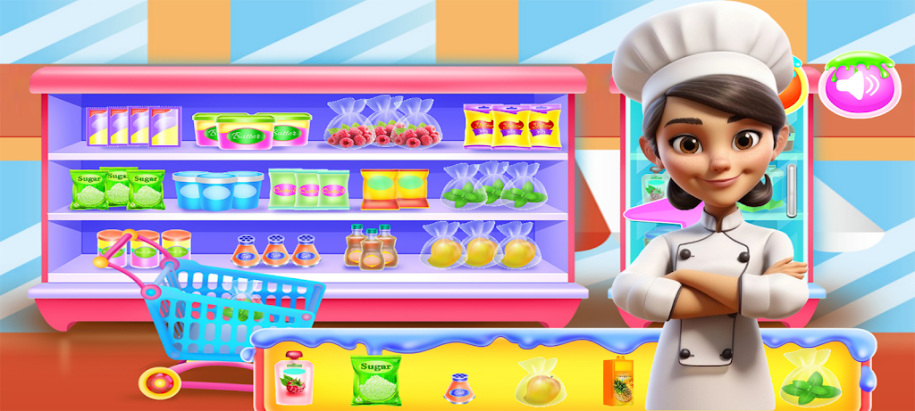 cooking game dessert maker 스크린샷 1